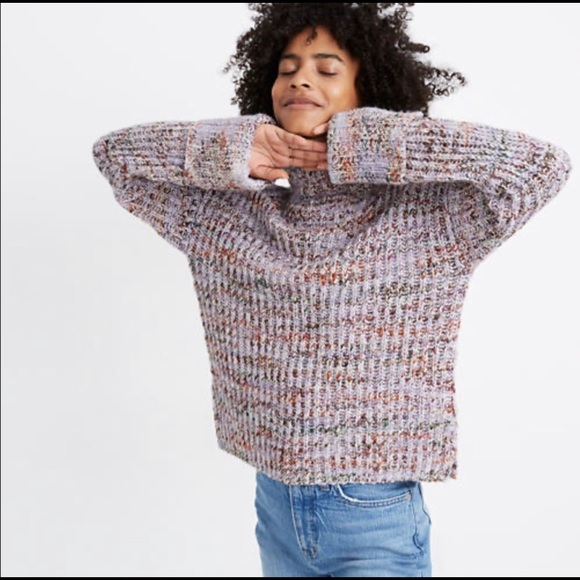 LAST M! NWT Madewell | Rayner Mock Neck Sweater - Picture 5 of 7